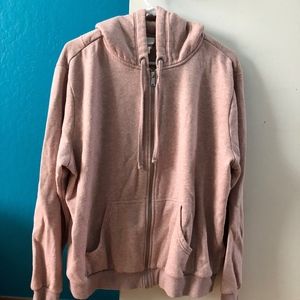 H&M ∙ Pink Heathered Hoodie
